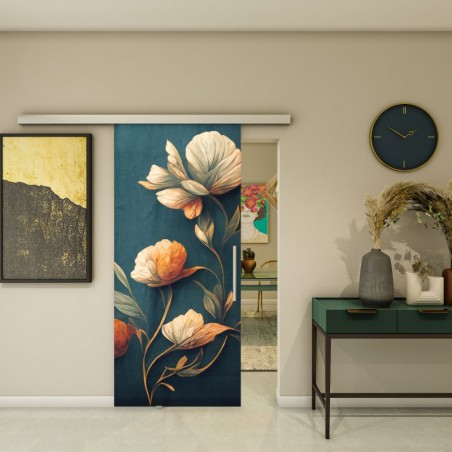 Glasschiebetür SLIM-LINE - Fotoprint Model 56