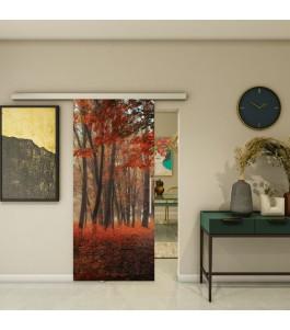 Glasschiebetür SLIM-LINE - Fotoprint Model 67