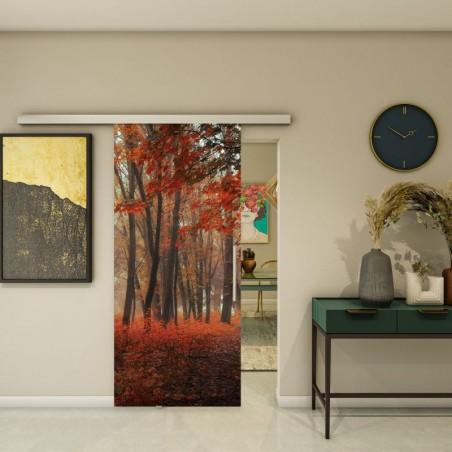 Glasschiebetür SLIM-LINE - Fotoprint Model 67