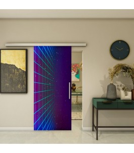 Glasschiebetür SLIM-LINE - Fotoprint Model 90
