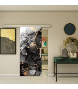 Glasschiebetür SLIM-LINE - Fotoprint Model 102