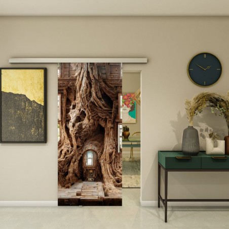 Glasschiebetür SLIM-LINE - Fotoprint Model 106