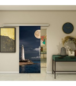 Glasschiebetür SLIM-LINE - Fotoprint Model 121