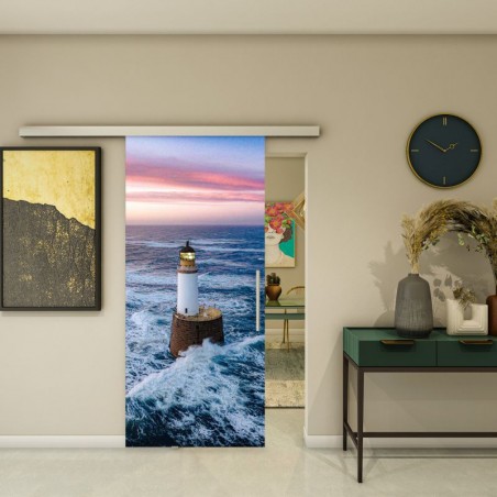 Glasschiebetür SLIM-LINE - Fotoprint Model 124