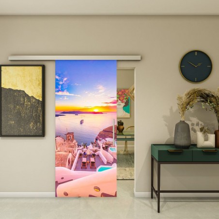 Glasschiebetür SLIM-LINE - Fotoprint Model 125