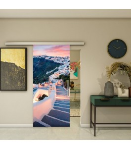 Glasschiebetür SLIM-LINE - Fotoprint Model 126