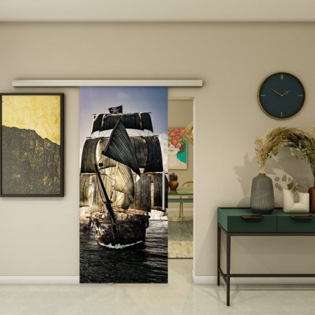 Glasschiebetür SLIM-LINE - Fotoprint Model 140