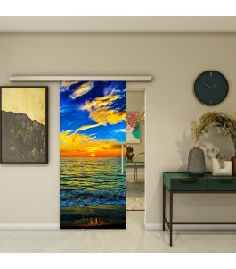 Glasschiebetür SLIM-LINE - Fotoprint Model 149
