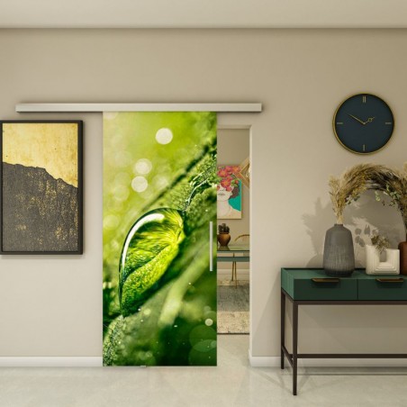 Glasschiebetür SLIM-LINE - Fotoprint Model 158