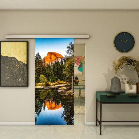 Glasschiebetür SLIM-LINE - Fotoprint Model 160