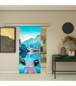 Glasschiebetür SLIM-LINE - Fotoprint Model 164