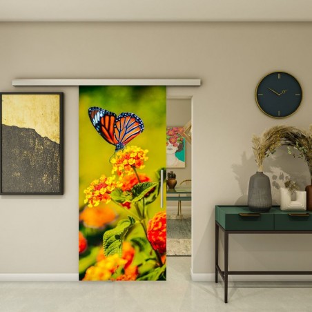 Glasschiebetür SLIM-LINE - Fotoprint Model 167