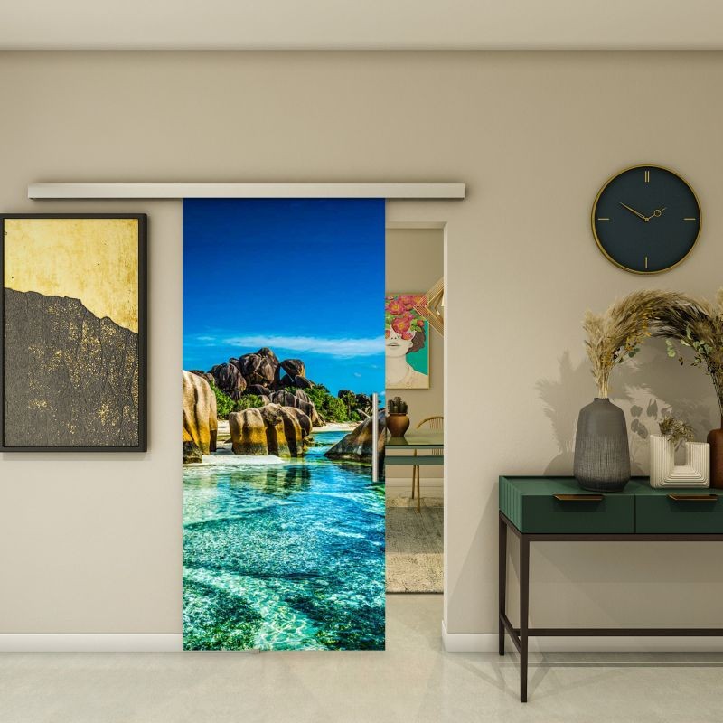 Glasschiebetür SLIM-LINE - Fotoprint Modell 168 Glasschiebetür SLIM-LINE - Fotoprint Modell 168