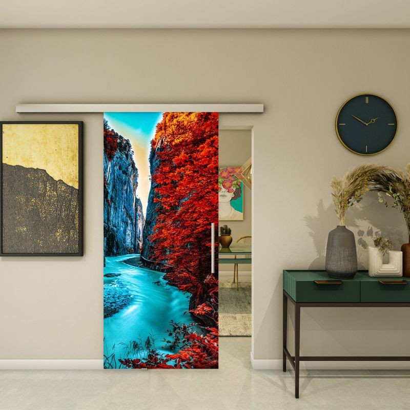 Glasschiebetür SLIM-LINE - Fotoprint Modell 170 Glasschiebetür SLIM-LINE - Fotoprint Modell 170