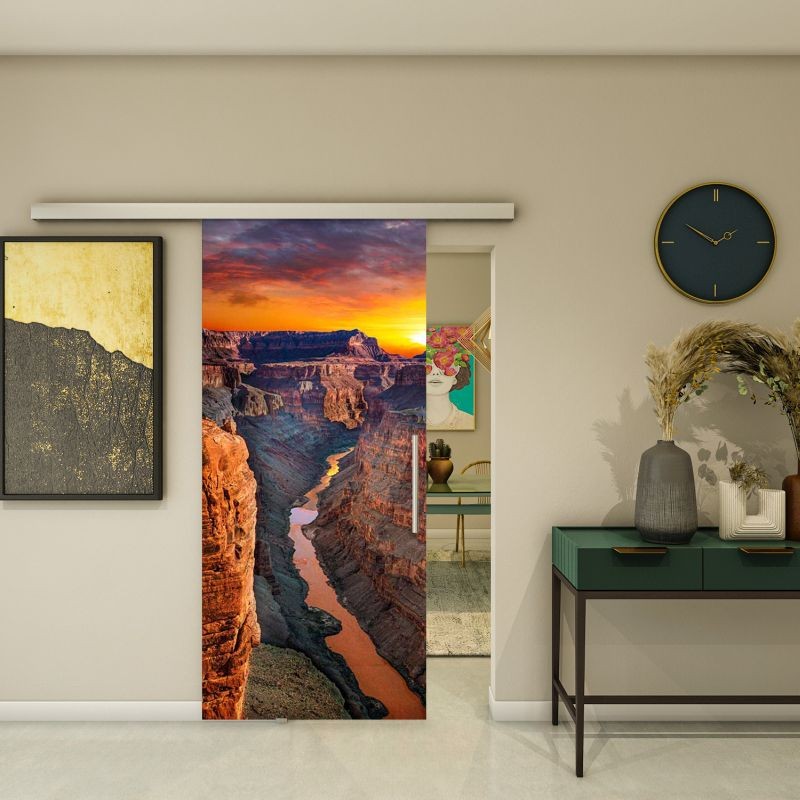 Glasschiebetür SLIM-LINE - Fotoprint Modell 171 Glasschiebetür SLIM-LINE - Fotoprint Modell 171