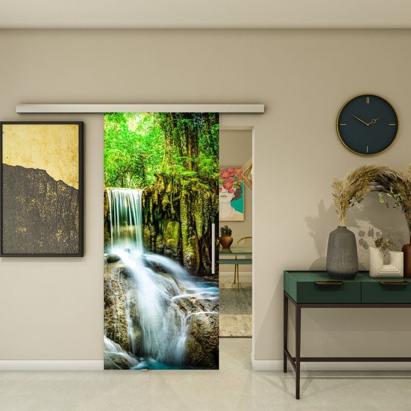 Glasschiebetür SLIM-LINE - Fotoprint Modell 173 Glasschiebetür SLIM-LINE - Fotoprint Modell 173