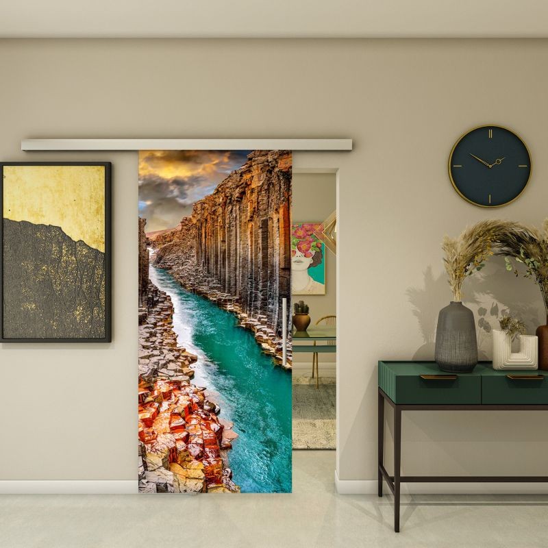 Glasschiebetür SLIM-LINE - Fotoprint Modell 177 Glasschiebetür SLIM-LINE - Fotoprint Modell 177