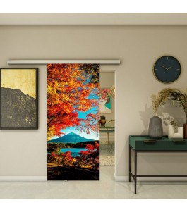 Glasschiebetür SLIM-LINE - Fotoprint Model 181