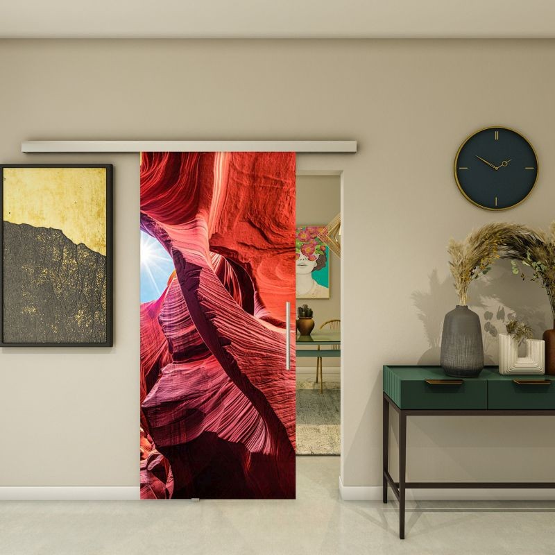 Glasschiebetür SLIM-LINE - Fotoprint Modell 186 Glasschiebetür SLIM-LINE - Fotoprint Modell 186