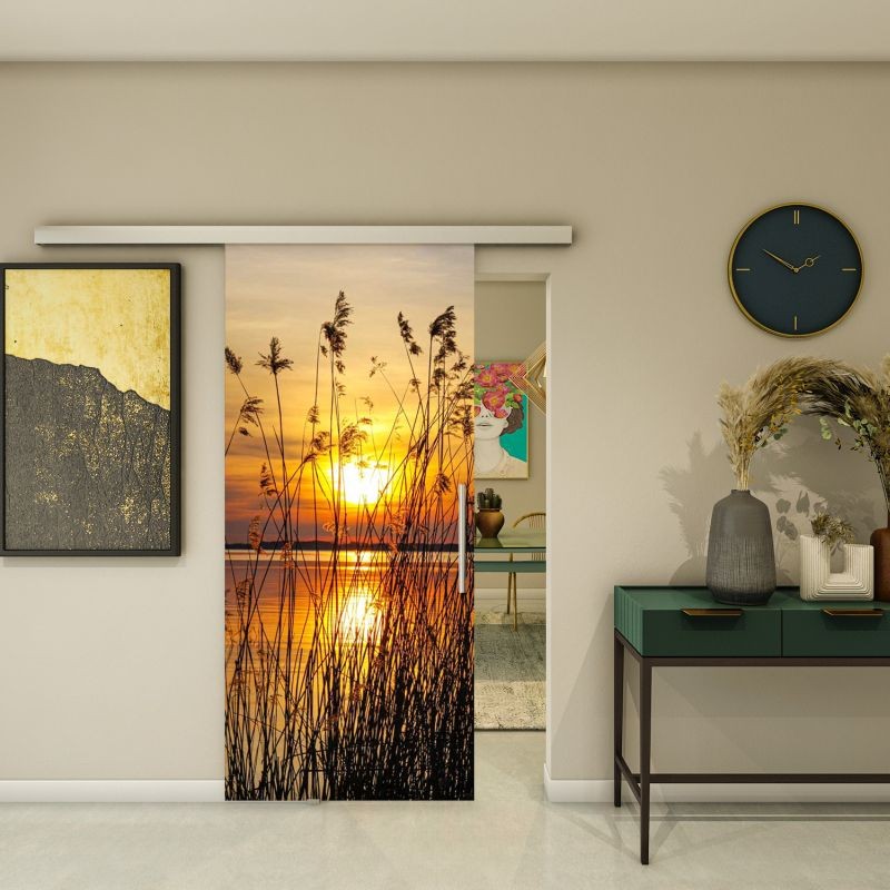 Glasschiebetür SLIM-LINE - Fotoprint Modell 187 Glasschiebetür SLIM-LINE - Fotoprint Modell 187