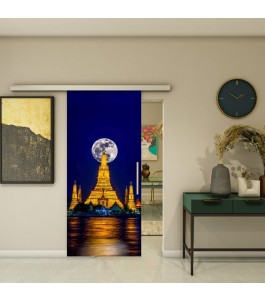 Glasschiebetür SLIM-LINE - Fotoprint Model 204