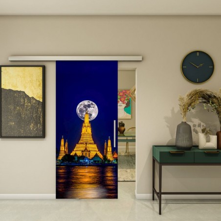 Glasschiebetür SLIM-LINE - Fotoprint Model 204