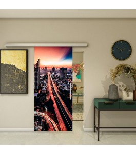 Glasschiebetür SLIM-LINE - Fotoprint Model 210