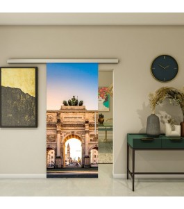 Glasschiebetür SLIM-LINE - Fotoprint Model 212