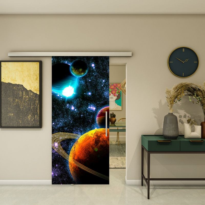 Glasschiebetür SLIM-LINE - Fotoprint Modell 214 Glasschiebetür SLIM-LINE - Fotoprint Modell 214