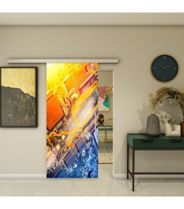 Glasschiebetür SLIM-LINE - Fotoprint Model 217
