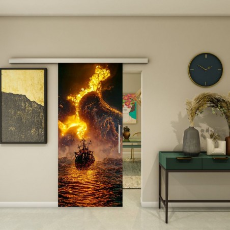 Glasschiebetür SLIM-LINE - Fotoprint Model 225