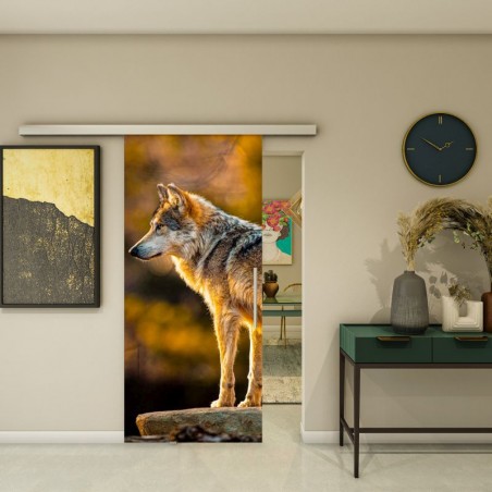Glasschiebetür SLIM-LINE - Fotoprint Model 228