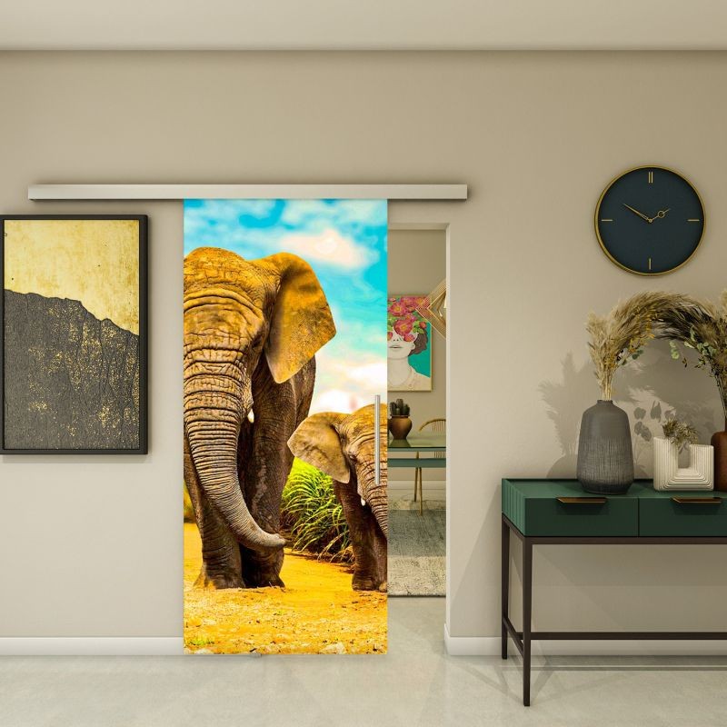 Glasschiebetür SLIM-LINE - Fotoprint Modell 233 Glasschiebetür SLIM-LINE - Fotoprint Modell 233