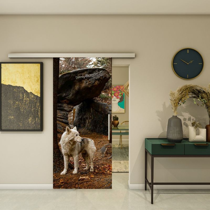 Glasschiebetür SLIM-LINE - Fotoprint Modell 239 Glasschiebetür SLIM-LINE - Fotoprint Modell 239