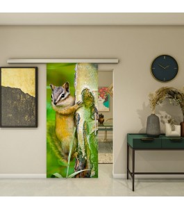 Glasschiebetür SLIM-LINE - Fotoprint Model 240