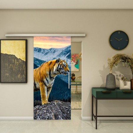 Glasschiebetür SLIM-LINE - Fotoprint Model 244