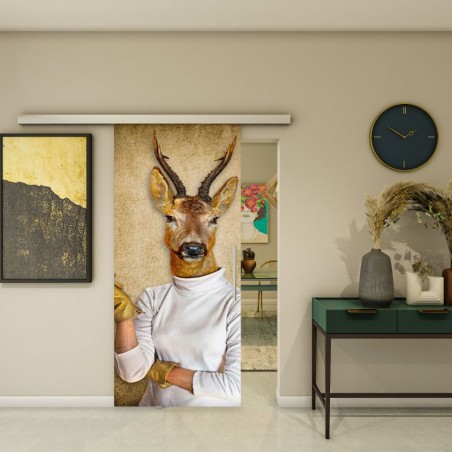 Glasschiebetür SLIM-LINE - Fotoprint Model 250