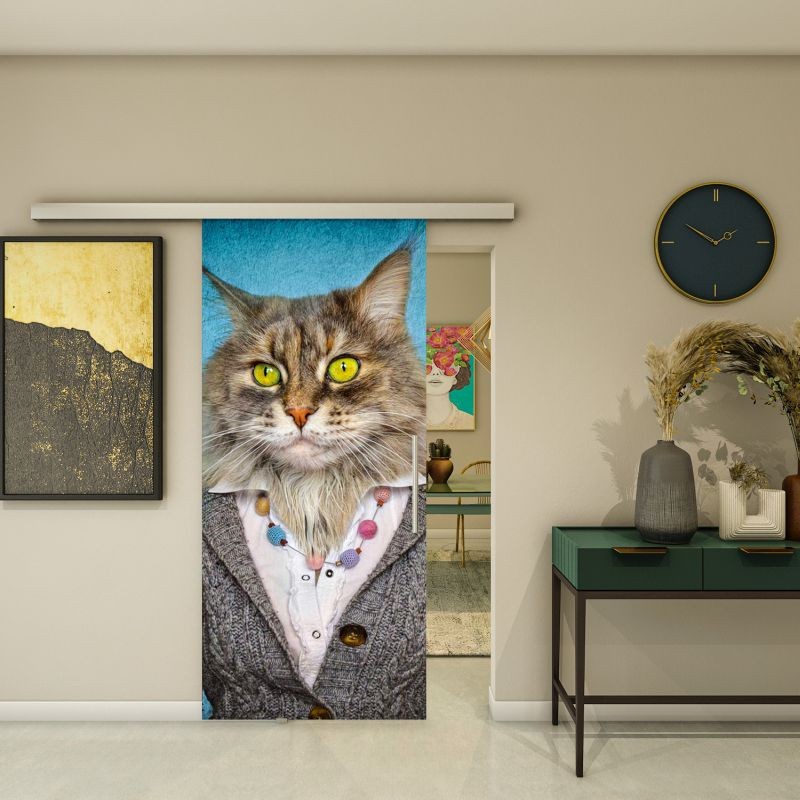 Glasschiebetür SLIM-LINE - Fotoprint Modell 252