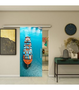 Glasschiebetür SLIM-LINE - Fotoprint Model 259