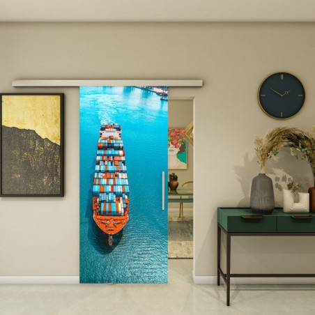 Glasschiebetür SLIM-LINE - Fotoprint Model 259