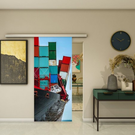 Glasschiebetür SLIM-LINE - Fotoprint Model 264