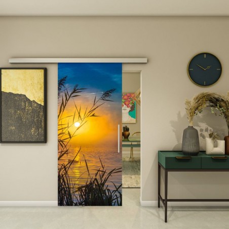 Glasschiebetür SLIM-LINE - Fotoprint Model 283