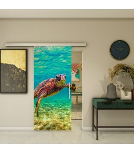 Glasschiebetür SLIM-LINE - Fotoprint Model 288