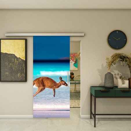 Glasschiebetür SLIM-LINE - Fotoprint Model 291