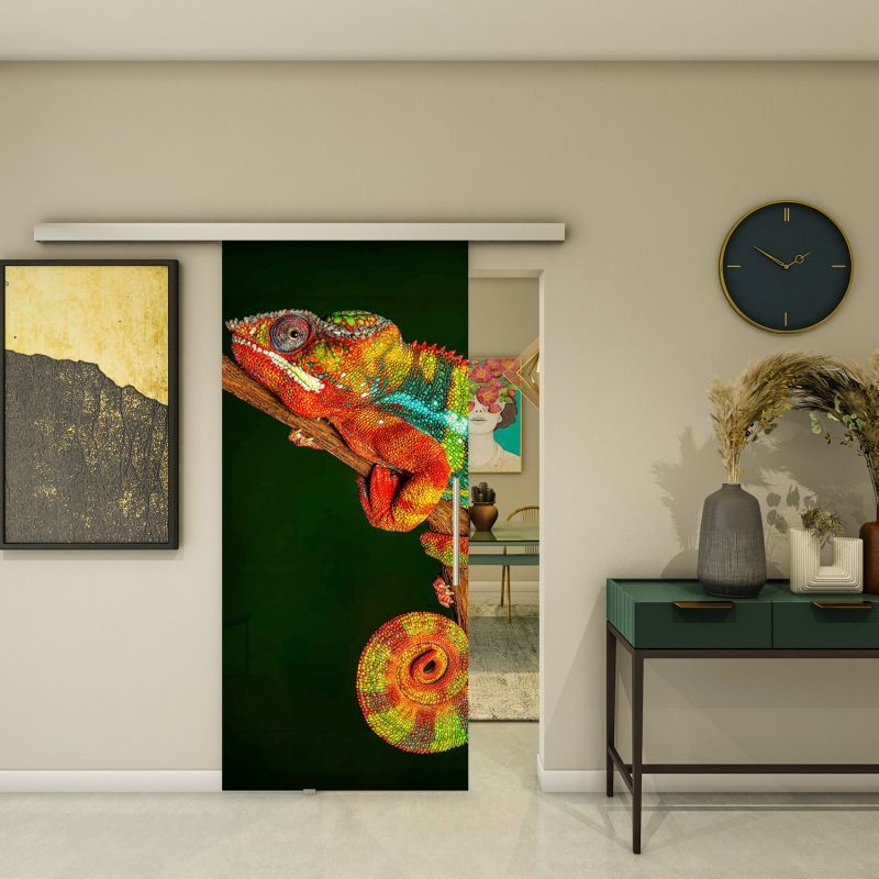 Glasschiebetür SLIM-LINE - Fotoprint Modell 296 Glasschiebetür SLIM-LINE - Fotoprint Modell 296