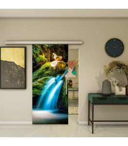 Glasschiebetür SLIM-LINE - Fotoprint Model 311