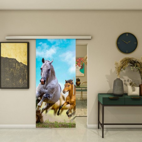 Glasschiebetür SLIM-LINE - Fotoprint Model 315