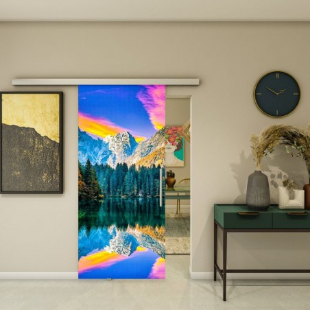 Glasschiebetür SLIM-LINE - Fotoprint Model 321