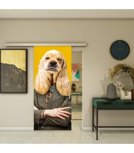 Glasschiebetür SLIM-LINE - Fotoprint Model 337