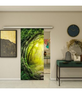 Glasschiebetür SLIM-LINE - Fotoprint Model 348